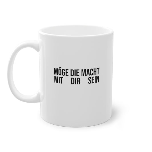 Weisse Film Tasse "Krieg der Sterne"