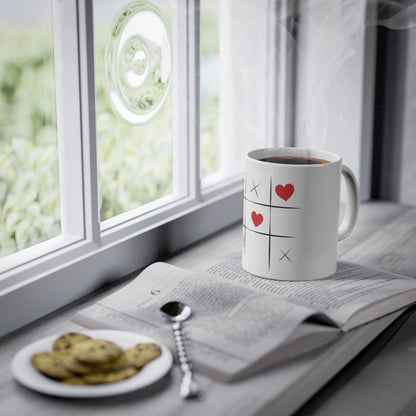 Weisse Tasse Bruder Liebe